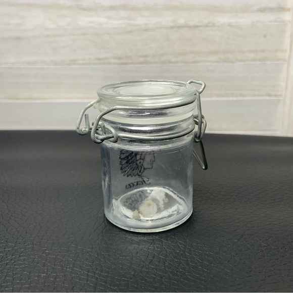 Mini Jar Glass Bottle Decor Waxahachie Texas State Collectible - Picture 4 of 7